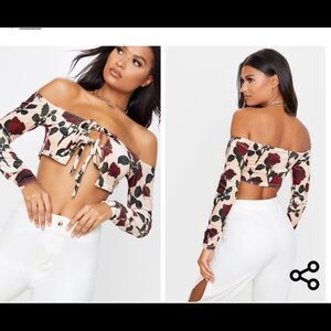 Pretty Little Thing Velvet Cardigan Mini